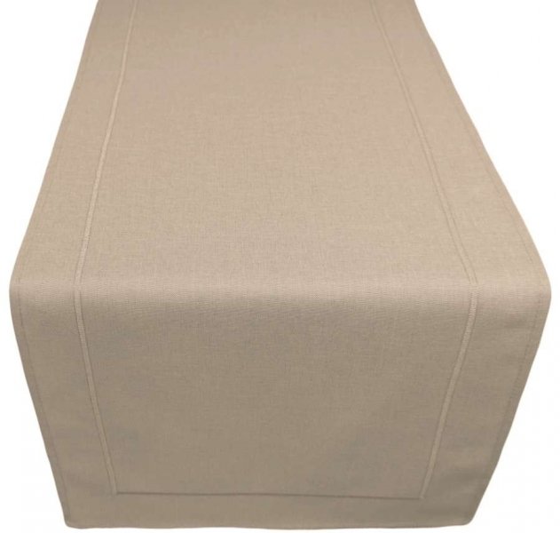 Obrus NINA 140x300 100% poliester wz. 118 beż