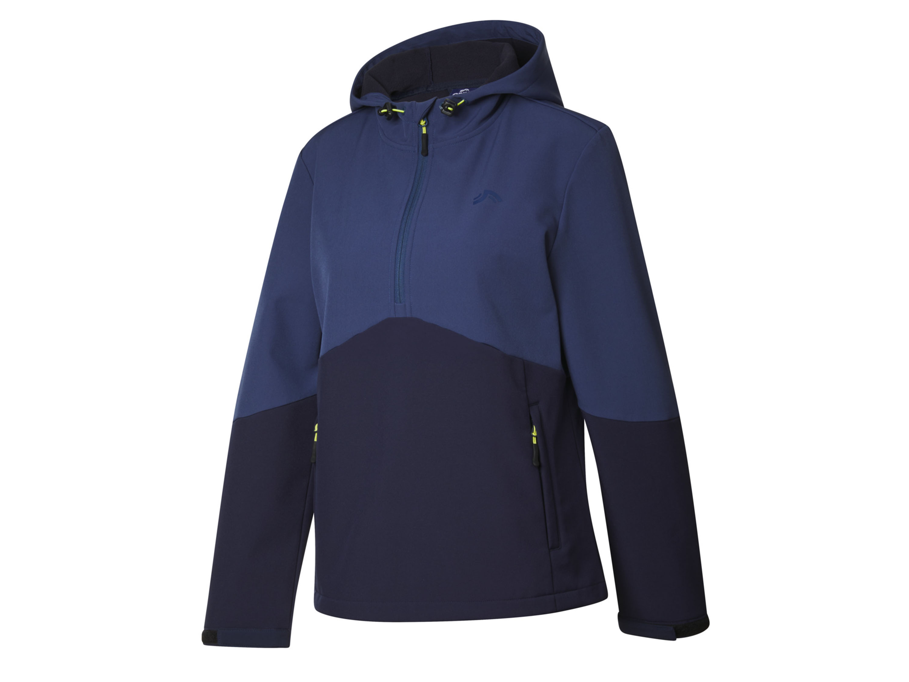 Crivit Kurtka softshell damska, wiatro- i wodoodporna Granatowy, S 36-38