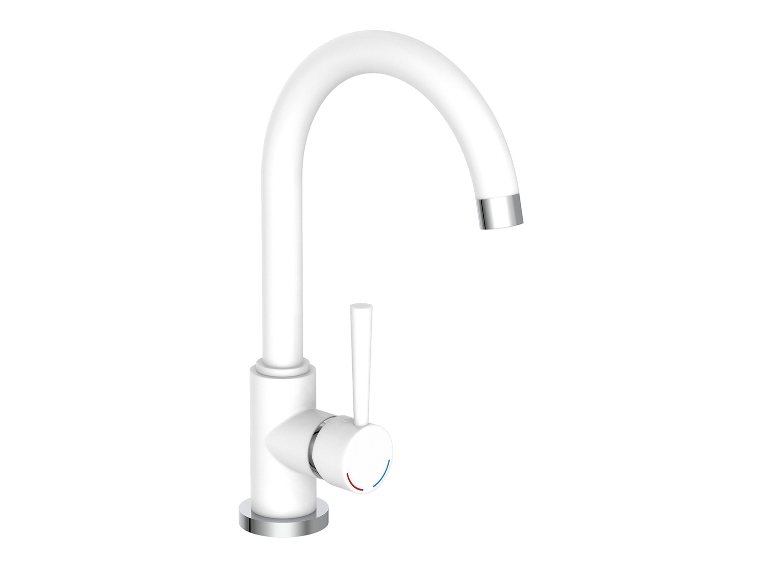 Schütte Bateria kuchenna Cornwall, 360° biały/chrom