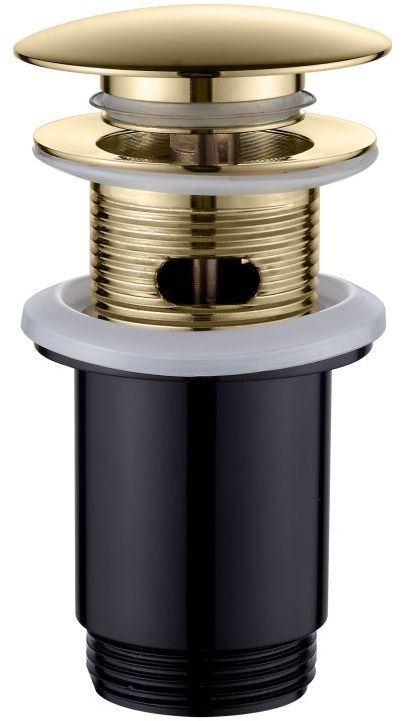 Darmowa Dostawa - Korek do umywalki złoty Invena SCB1170