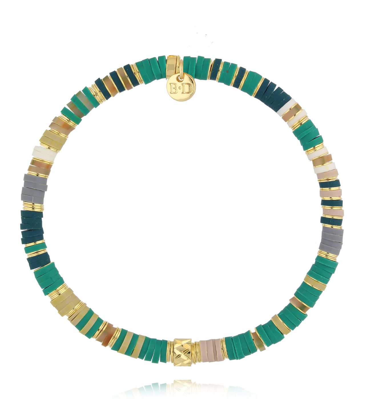 Bransoletka zielona - By Dziubeka