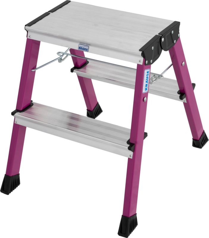 Schodki składane KRAUSE Rolly 2x2 fioletowe 1 szt.