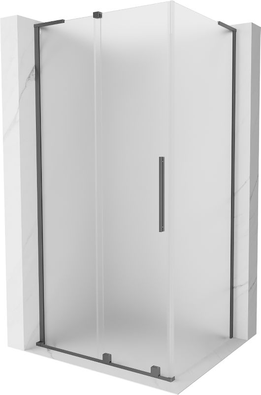 Kabina prysznicowa Mexen Velar L rozsuwana 120 x 110 cm szron gun metal 1 szt.