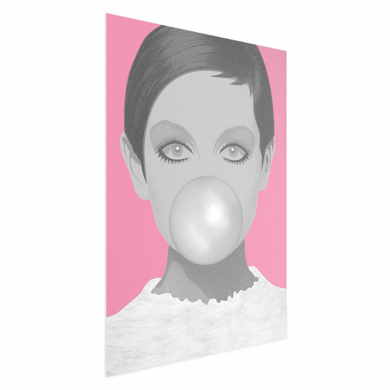 Plakat Artgeist Guma balonowa 40x60 cm bez ramy 1 szt