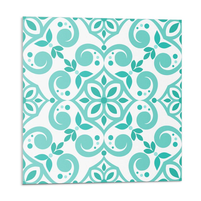 Kafelki samoprzylepne Wallfluent 30x30 cm Elegancki design z roślinami 9 szt.