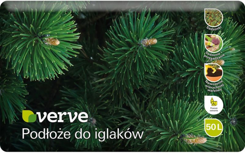 Podłoże do iglaków Verve 50 l