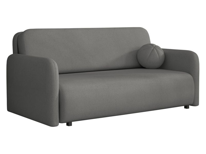 Kanapa MIRJAN 24 z pojemnikiem na pościel Viva Sun IV stalowy szary 1 szt.