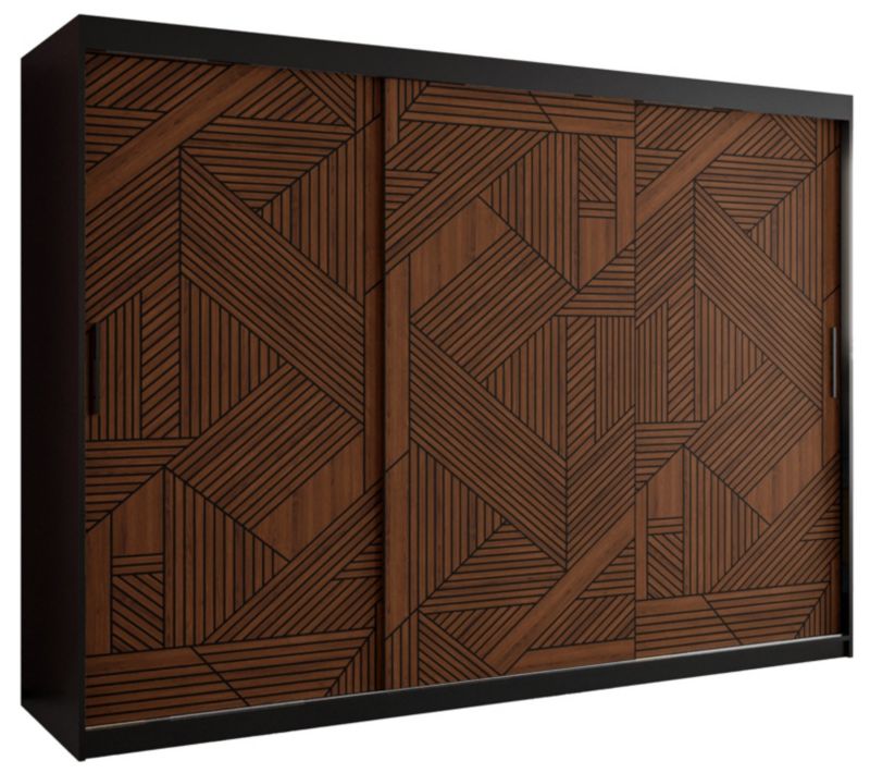 Szafa przesuwna Abiks MARSYLIA 1 250 Czarny 1szt.