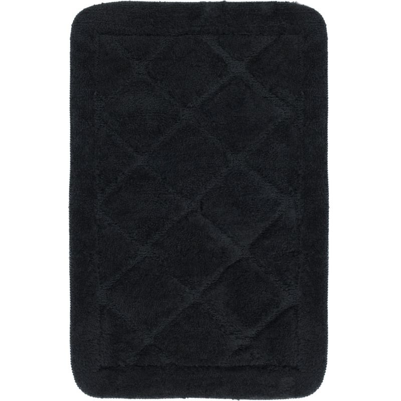 Dywanik łazienkowy e-floor 50x80 cm Soft czarny 1 szt