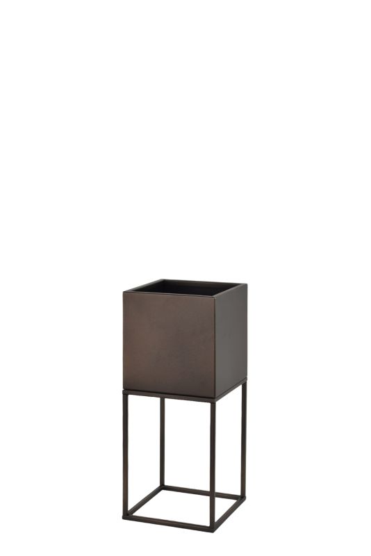 Osłonka na donicę Your Loft Design Patinated Copper 19x19x47 Lorient S 1szt.