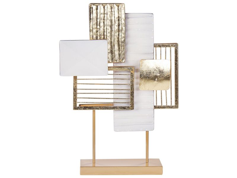 Figurka dekoracyjna Boron Żelazo Nowoczesny Glamour Złoty 1 szt.