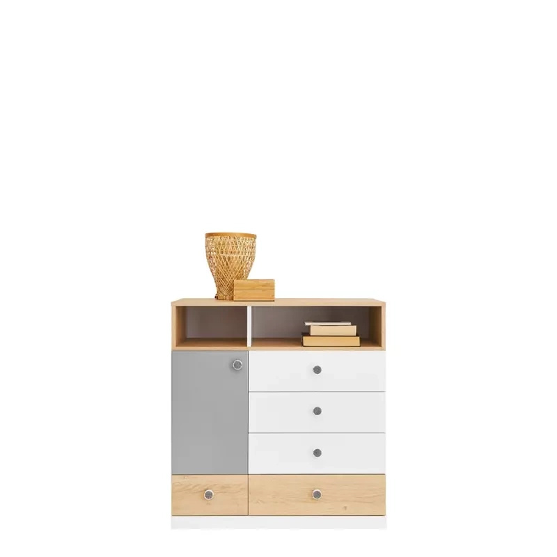 Komoda z szufladami i wnękami PATHE