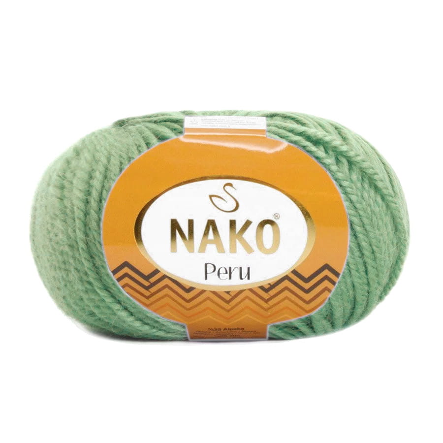 Włóczka NAKO Peru wełna i alpaka kol. 292 pastelowy zielony