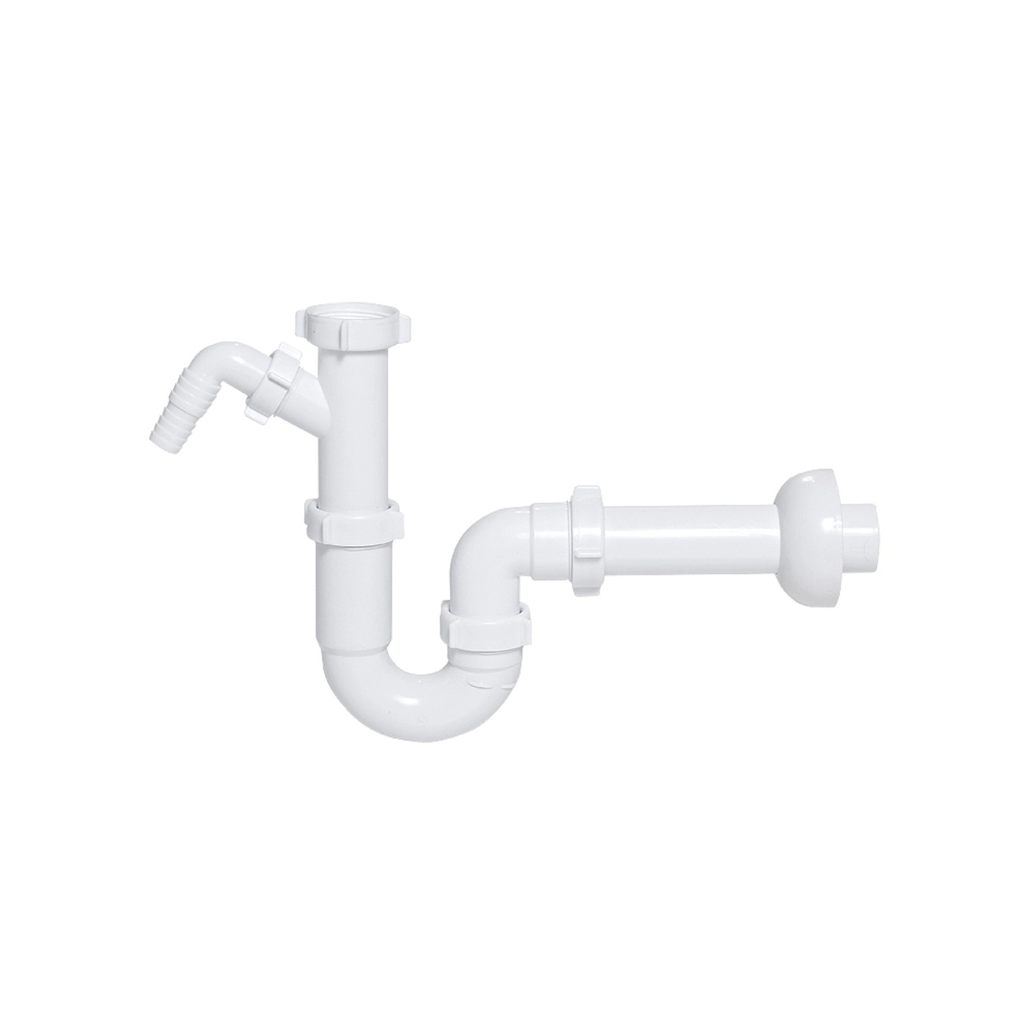 Aniplast Syfon zlewozmywakowy z wyj. na pralkę/zmywarkę