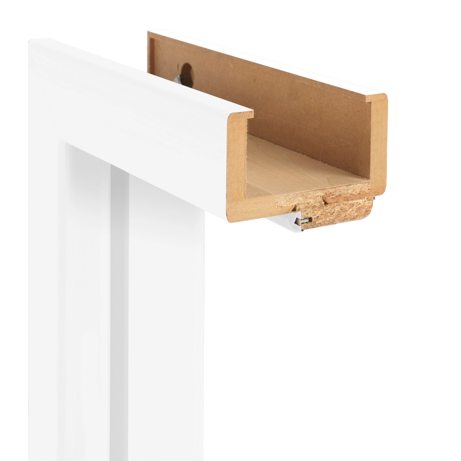 Classen Ościeżnica regulowana bezprzylgowa 135-155 biały lakier 70P