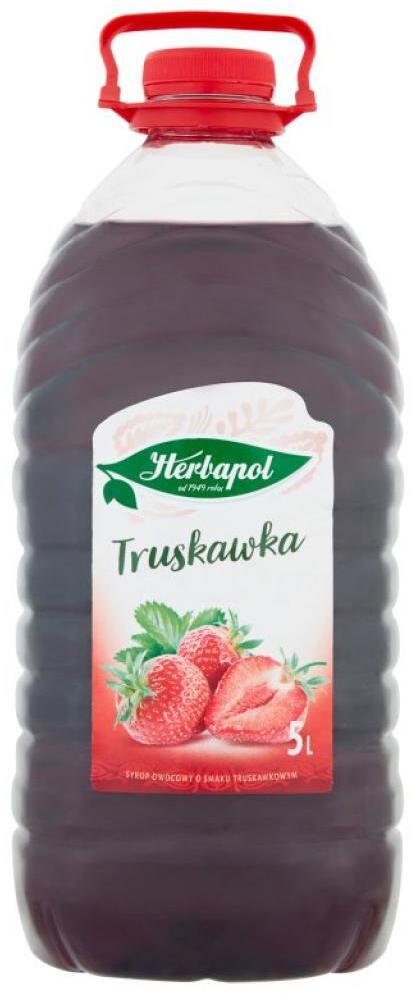 Syrop Herbapol truskawkowy, 5l