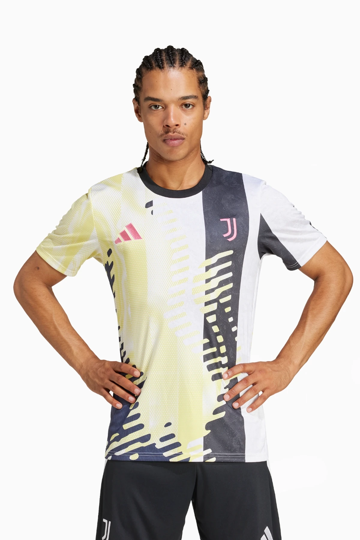 Koszulka adidas Juventus FC 24/25 Pre-Match - Żółty