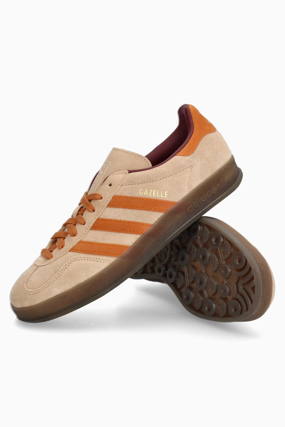 Buty Sneakers adidas Gazelle Indoor - Brązowy
