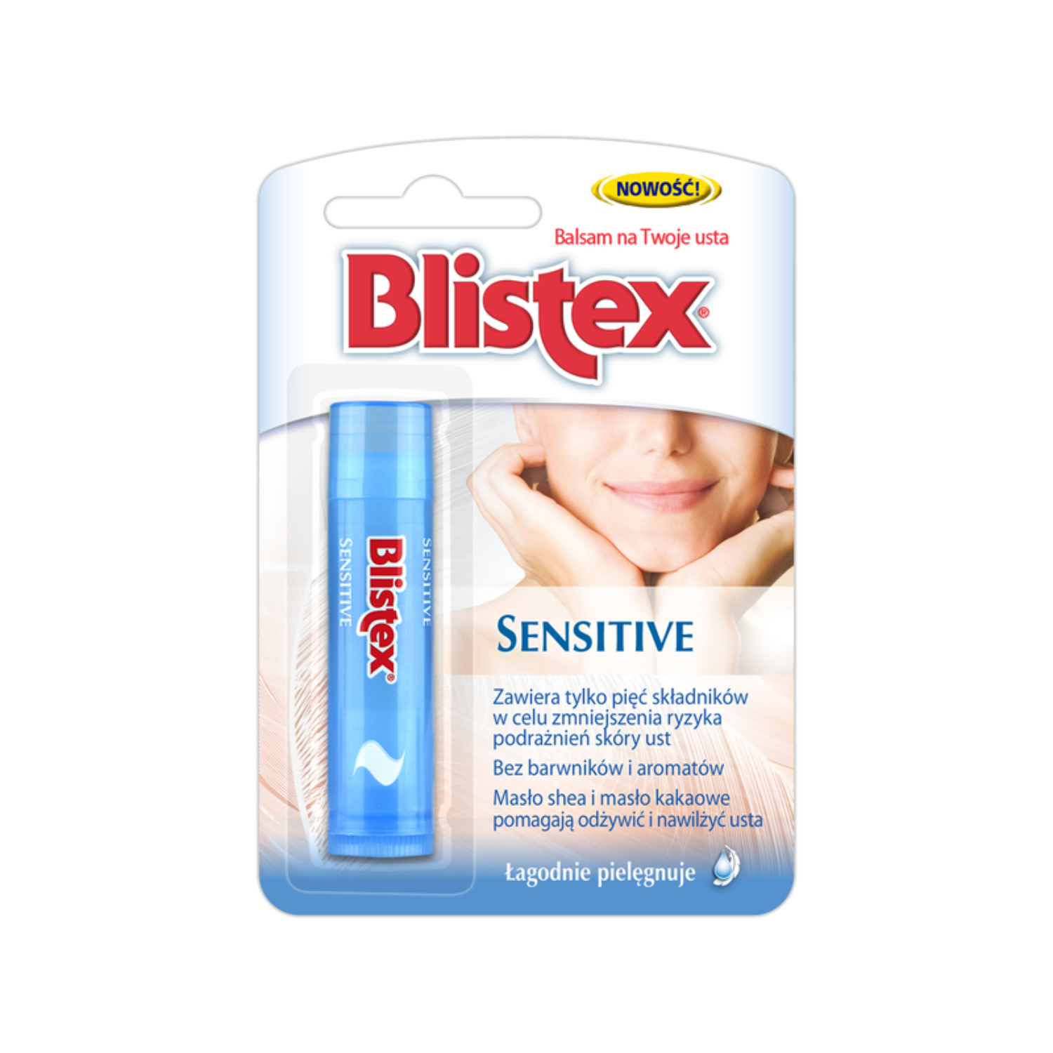 Blistex - balsam do ust sensitive, 4,25 g