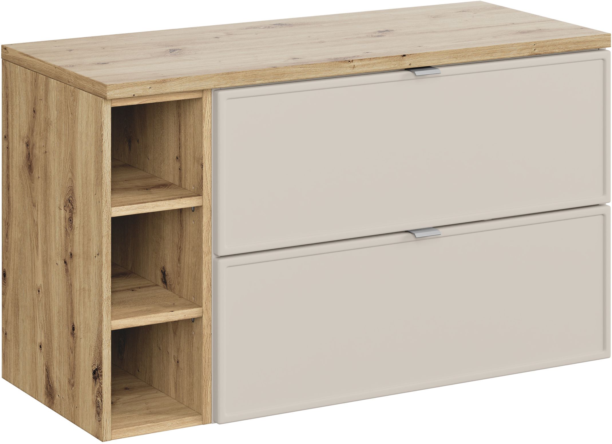 Comad Bella Cashmere szafka 100 cm podumywalkowa wisząca kaszmir z blatem SET-BC B ARTISAN 100CM R