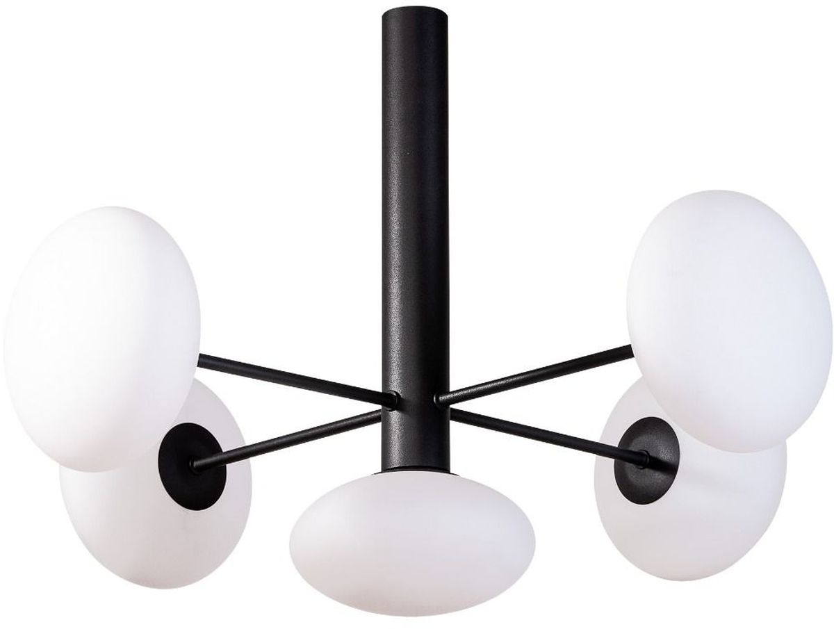 Zuma Line Omi lampa podsufitowa 5x5 W czarna 1198