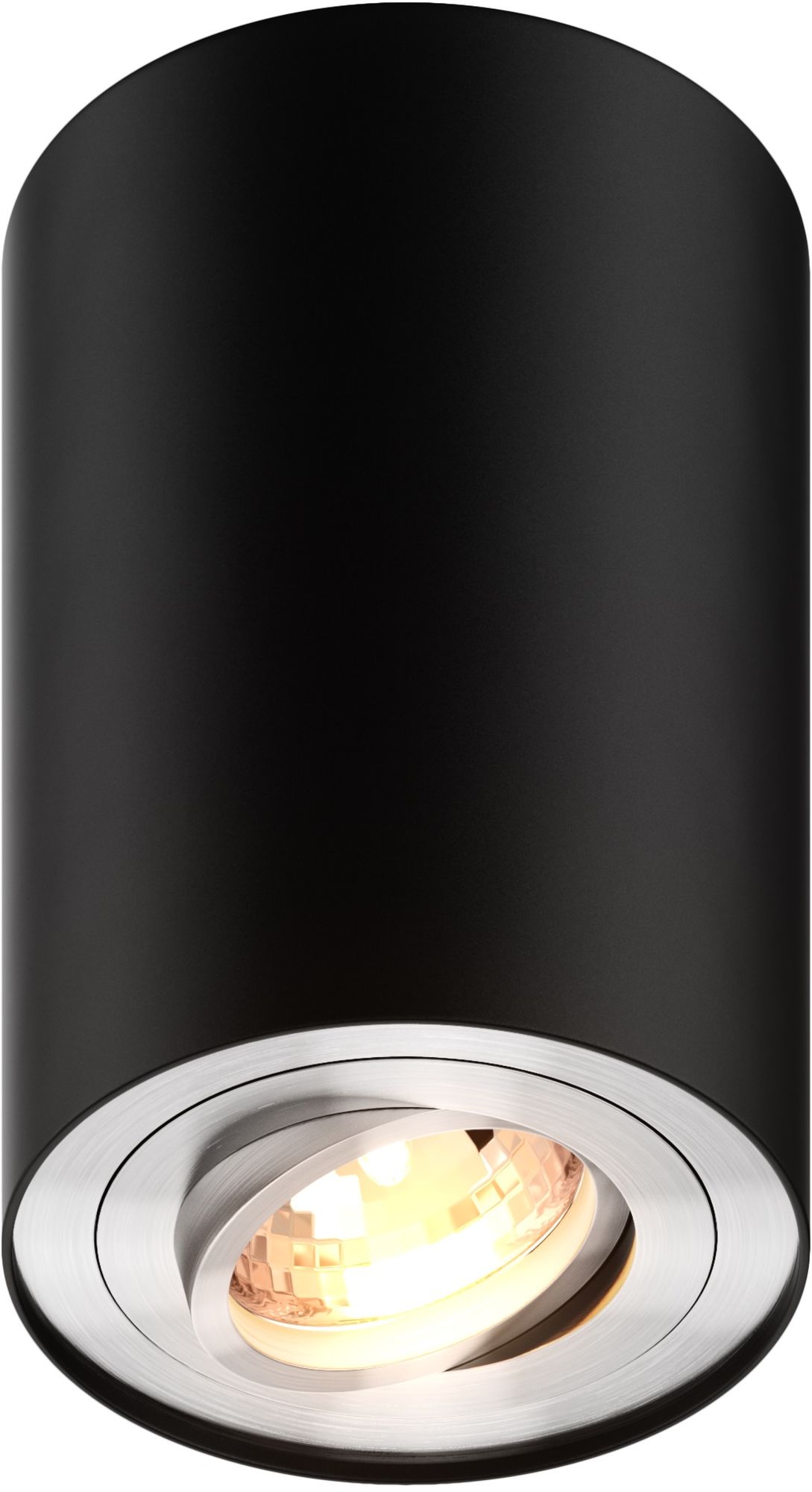 Zuma Line Rondoo lampa podsufitowa 1x50W czarna 89201-N