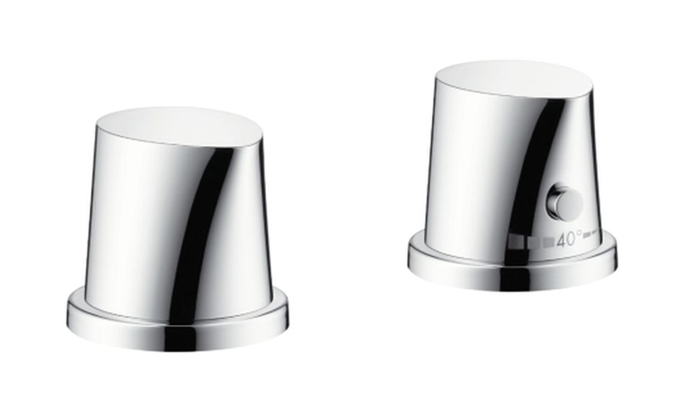 Axor Starck Organic bateria wannowo-prysznicowa 2-otworowa termostatyczna chrom 12422000