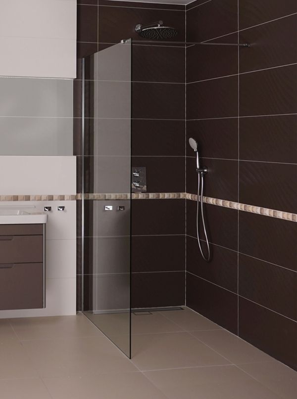 Omnires Marina Walk-in ścianka prysznicowa 90 cm chrom/szkło przezroczyste DNR90XCRTR - Wysyłka w 24h
