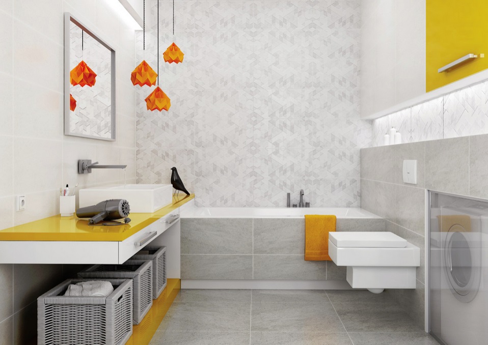 Paradyż Emilly dekor ścienny 30x60 cm STR szary