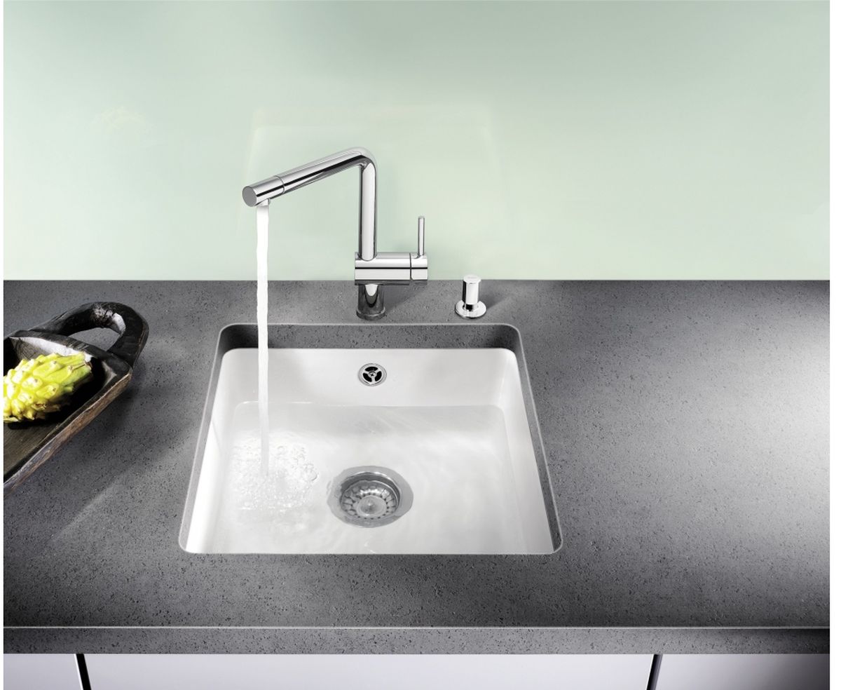 Blanco Subline 375-U zlewozmywak ceramiczny 41,4x45,6 cm biały 516035