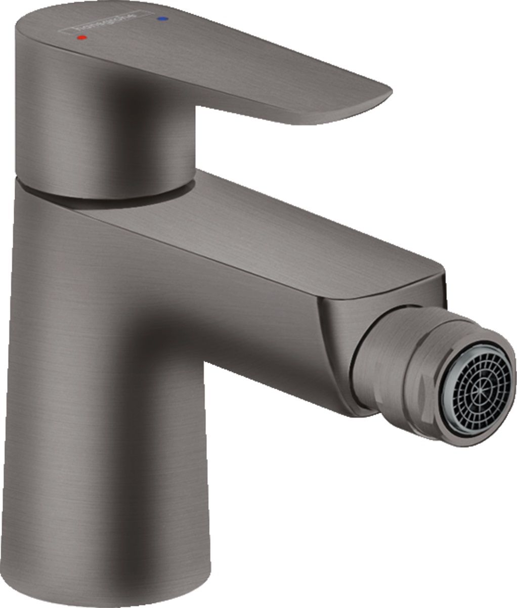 Hansgrohe Talis E bateria bidetowa stojąca czarny chrom szczotkowany 71720340 - Wysyłka w 24h