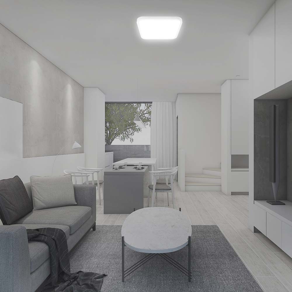 V-TAC plafon 1x18 W biały 76241