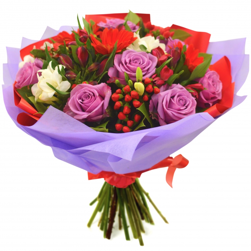 Bukiet "Wiosna w Sercu" - Dostawa Kwiatów w Całej Polsce przez Pocztę Bukietową