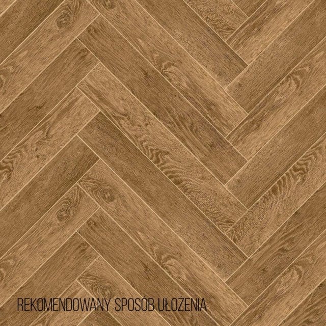 Gres szkliwiony CHEVRON INFINITY WOOD brown mat 9,5x59,2 gat. I