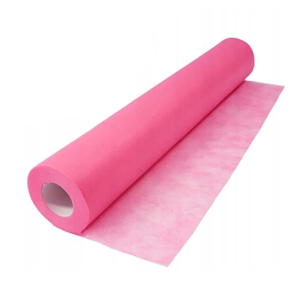 Jednorazowy podkład medyczny serweta włókninowa Eco&Hygiene 60 cm x 50 m różowy
