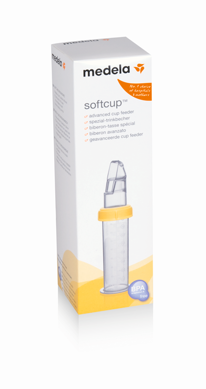 Medela Zestaw specjalistyczny butelka z silikonową łyżeczka SoftCup do karmienia 80 ml
