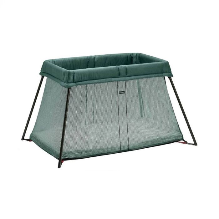 Babybjorn Light - łóżeczko podróżne dla dzieci -Ciemnozielony