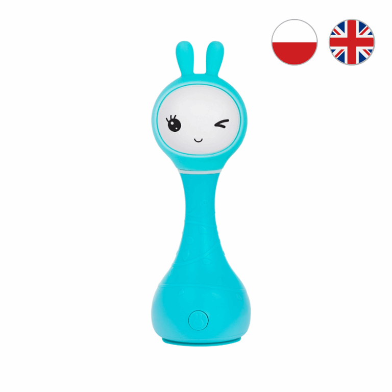 Alilo Smarty Bunny R1 - elektroniczny króliczek -Niebieski
