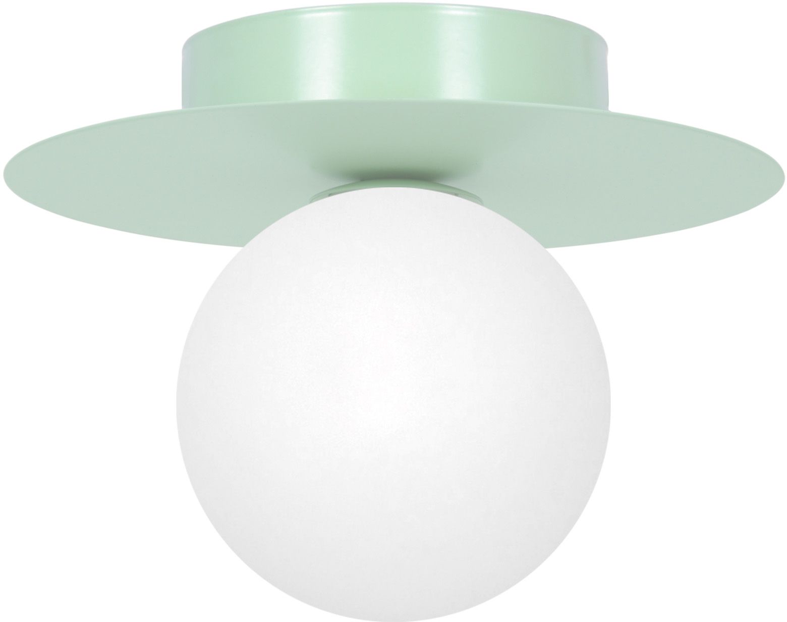 Darmowa Dostawa - Lampa podsufitowa 1x10 W biała-miętowa Kaja Robin K5452