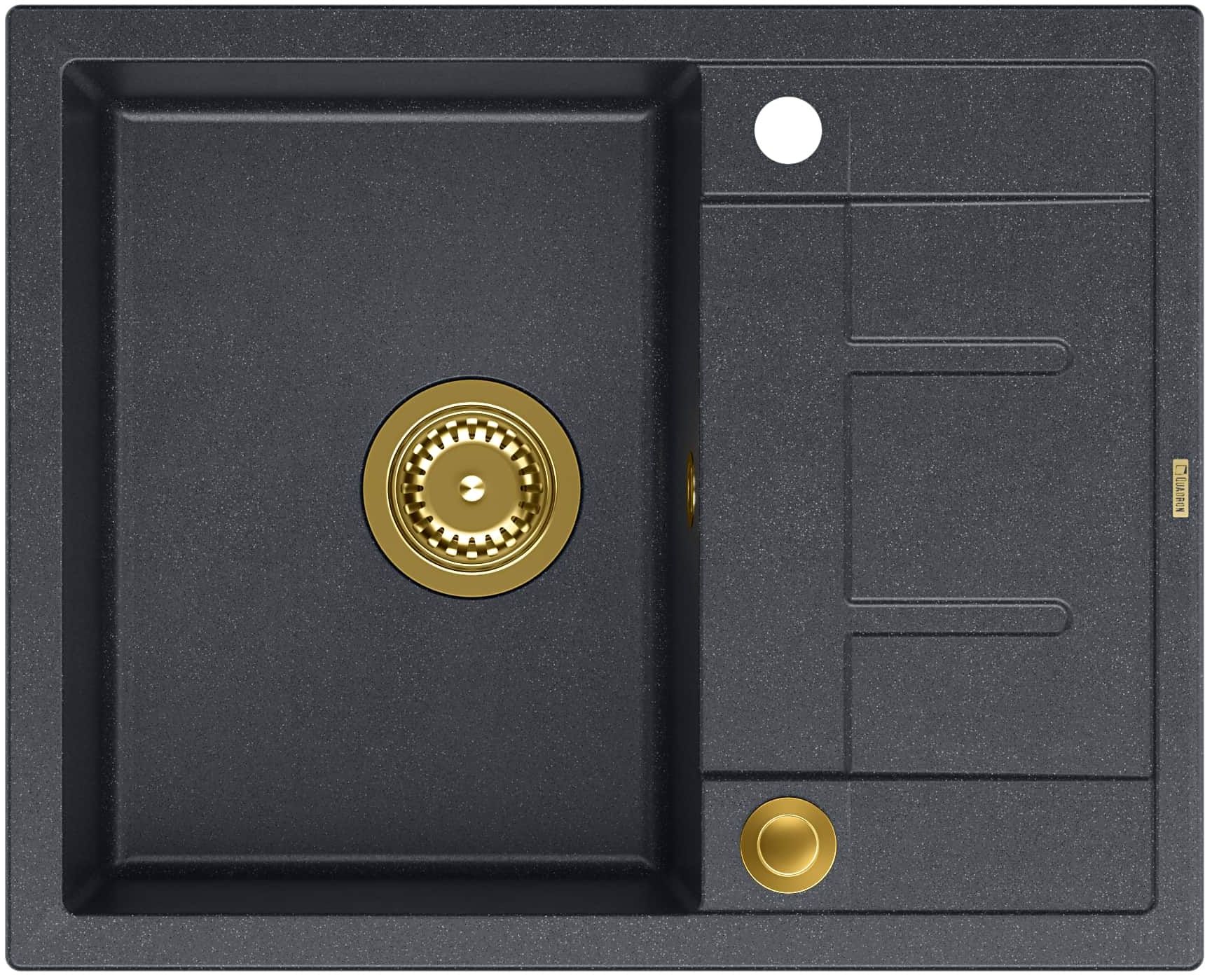 Darmowa Dostawa - Zlewozmywak GraniteQ 62x50 cm Quadron Morgan HB8210U8G1P2O