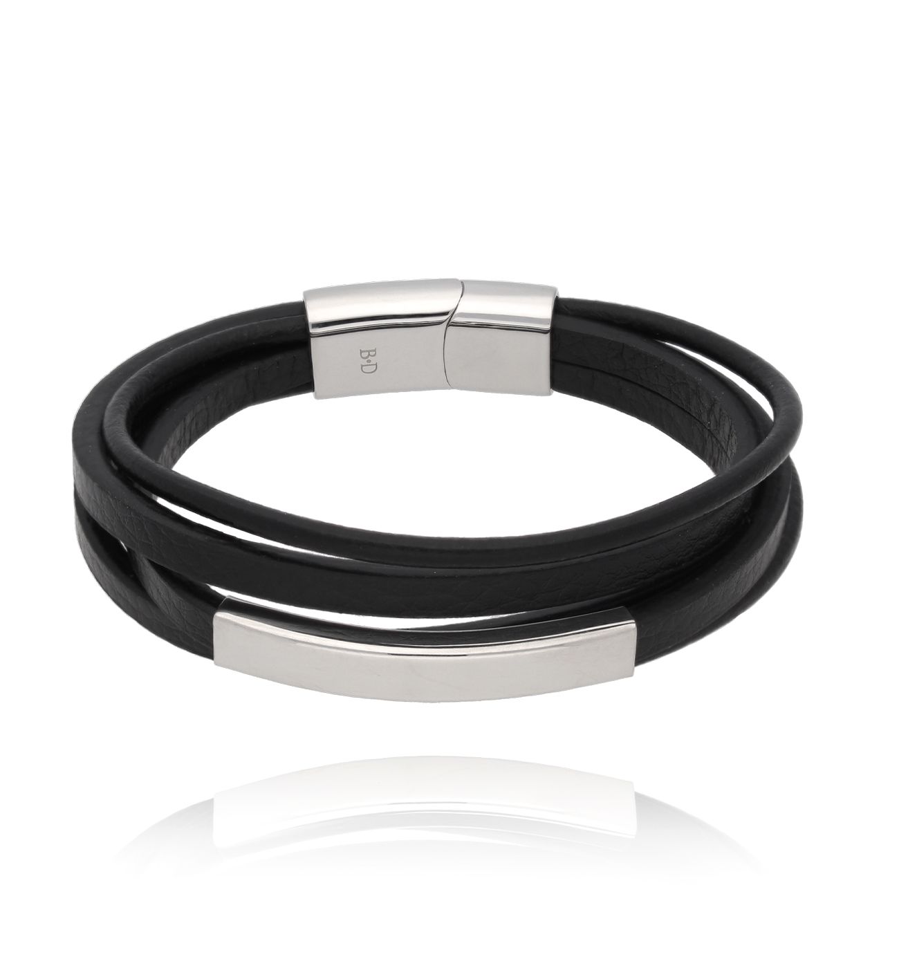 Bransoletka męska skórzana Isleif BMITC0543