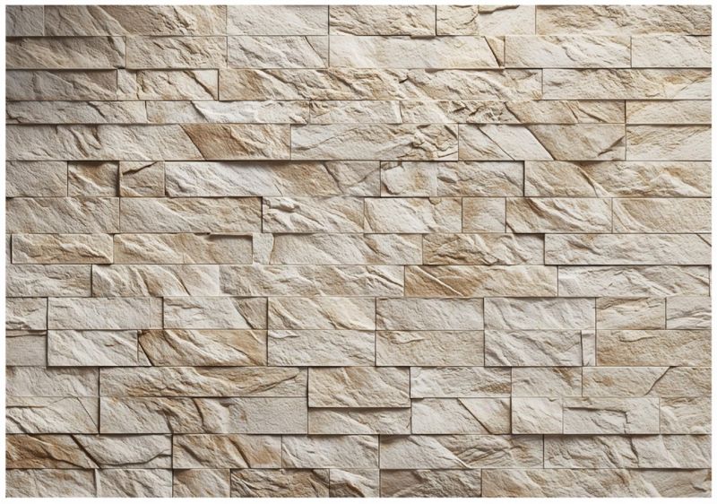 Fototapeta WALLARENA Do Sypialni Salonu Na Flizelinie Cegła Kamień 250x175 cm 1 szt.