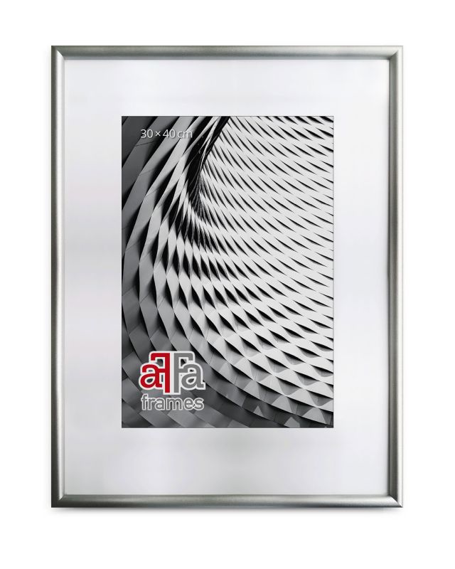 Ramka drewniana na zdjęcia One Art Finger 30x40 cm srebrny 1 szt.