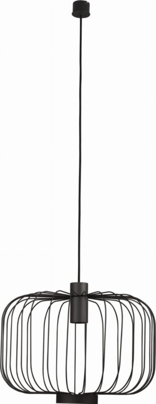 Lampa sufitowa wisząca Nowodvorski Lighting Allan czarna wym: 130 x 48 x 48 cm 1xGU10 x 35W 1 szt.