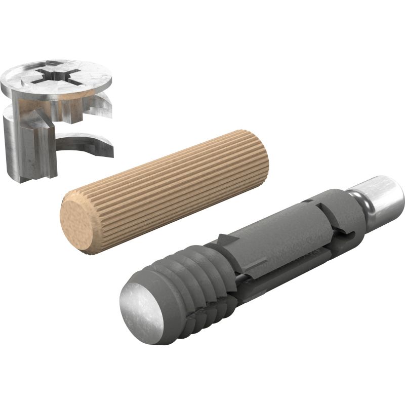 Złącza mimośrodowe GoodHome Marlow 10 szt.