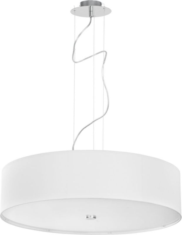 Lampa sufitowa wisząca Nowodvorski Lighting Viviane 7295 biała 63 cm szerokości 3xE27 x 60W 1 szt.