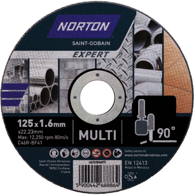 Tarcz Norton Expert 41-125X1.6X22.23 multi