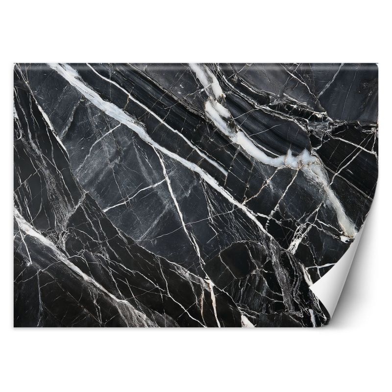 Fototapeta Feeby Czarno Biały Marmur Tekstura 200x140 1 szt