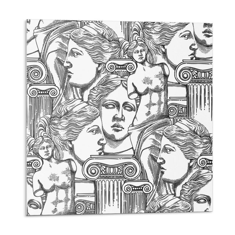 Kafelki samoprzylepne Wallfluent 20x20 cm Motyw z tradycyjnymi rzeźbami 20 szt.