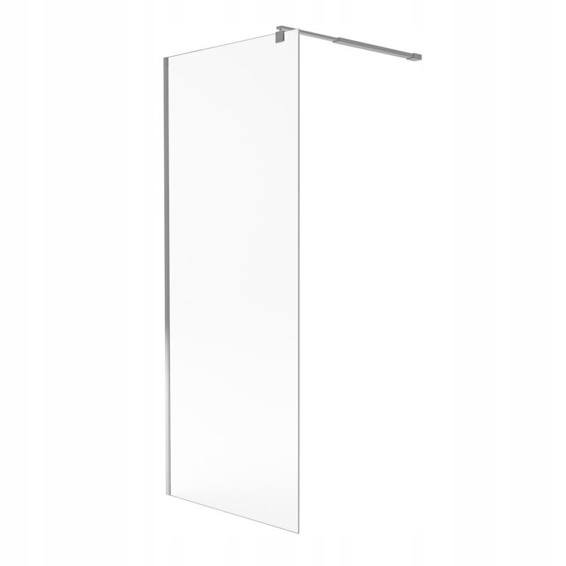 Ścianka prysznicowa WKT Durasan 90x200 chrom bez brodzika 1 szt.